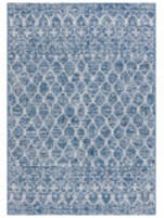 Safavieh Courtyard CY8798-36821 Navy - Grey Area Rug