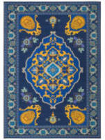 Safavieh Disney Rugs Dsn528n Purple / Gold Area Rug