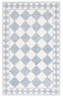 Safavieh Ebony EBN122M Blue - Ivory Area Rug