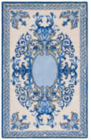 Safavieh Empire Em601m Blue / Ivory Area Rug