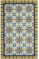 Safavieh Four Seasons Frs449a Tan / Blue Area Rug