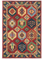 Safavieh Heritage Hg352q Red / Gold Area Rug