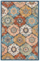 Safavieh Heritage Hg357m Blue / Rust Area Rug