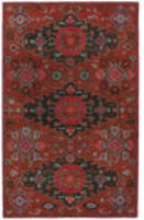 Safavieh Heritage Hg419p Rust / Multi Area Rug