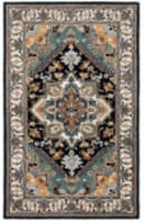 Safavieh Heritage Hg625n Navy / Ivory Area Rug