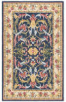 Safavieh Heritage Hg657n Navy / Ivory Area Rug