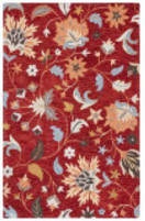 Safavieh Jardin JAR256Q Red - Orange Area Rug