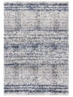 Safavieh Jericho Shag Jer100N Navy - Ivory Area Rug