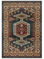 Safavieh Kashan Ksn308n Navy Blue / Ivory Area Rug