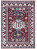 Safavieh Kazak KZK118R Red - Blue Area Rug