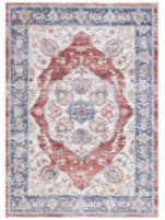 Safavieh Luna Lun106B Beige - Blue Rust Area Rug