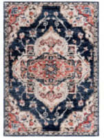 Safavieh Luna LUN111N Navy - Beige Rust Area Rug