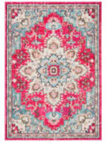 Safavieh Madison MAD473A Fuchsia - Blue Area Rug