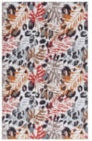 Safavieh Malibu MBU826Q Ivory - Rust Area Rug