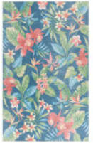 Safavieh Malibu MBU842M Dark Blue - Green Area Rug