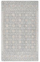 Safavieh Micro-Loop MLP801G Silver - Ivory Area Rug