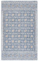 Safavieh Micro-Loop MLP801M Blue - Ivory Area Rug