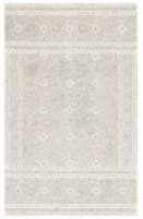 Safavieh Micro-Loop MLP803G Silver - Ivory Area Rug