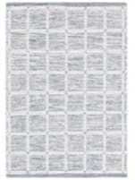 Safavieh Montauk MTK977N Navy - Ivory Area Rug