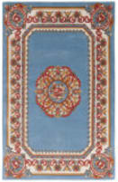 Safavieh Naples NA901J Light Blue - Ivory Area Rug