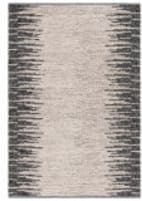 Safavieh Natural Fiber NF953G Light Grey - Black Area Rug