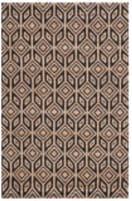 Safavieh Natural Fiber NFB660Z Natural - Black Area Rug