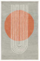 Safavieh Rodeo Drive RD376F Grey - Rust Area Rug