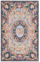 Safavieh Savonnerie SAV301N Navy - Pink Area Rug