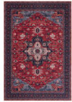 Safavieh Serapi SEP560Q Red - Navy Area Rug