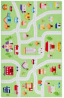 Safavieh Santa Monica Kids SMK100Y Light Green Area Rug