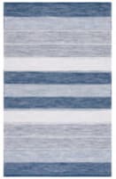 Safavieh Striped Kilim STK804M Grey - Blue Area Rug