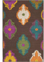 Safavieh Suzani SUZ212A Brown - Multi Area Rug