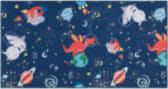 Safavieh Tacoma Kids TCK164N Navy - Rust Area Rug