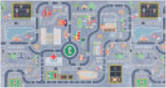 Safavieh Tacoma Kids TCK170F Grey - Dark Grey Area Rug