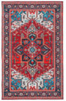 Safavieh Tucson TSN101Q Red - Blue Area Rug
