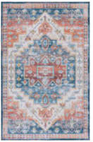 Safavieh Tucson TSN116M Blue - Rust Area Rug