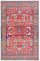 Safavieh Tucson TSN152P Rust - Navy Area Rug