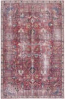 Safavieh Tucson TSN174Q Red - Beige Area Rug