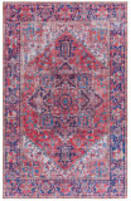 Safavieh Tucson TSN202Q Red - Navy Area Rug