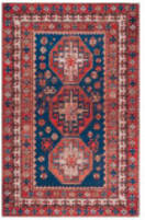 Safavieh Tucson TSN203N Navy - Rust Area Rug