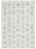 Safavieh Tulum TUL644J Ivory - Turquoise Area Rug