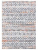 Safavieh Tulum TUL663P Ivory Grey - Rust Area Rug
