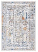 Safavieh Tulum TUL667A Ivory Grey - Blue Rust Area Rug