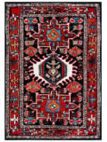 Safavieh Vintage Hamadan VTH229P Red - Black Area Rug