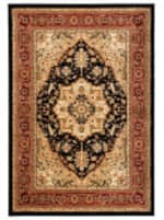 Safavieh Lyndhurst Lnh330Y Black / Red Area Rug