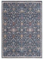 Lauren Ralph Lauren Machine Made Lrl1402N Navy - Ivory Area Rug