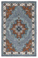 Safavieh Metro Met351M Blue / Ivory Area Rug