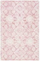 Safavieh Metro Met987U Dark Pink / Ivory Area Rug