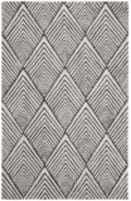 Safavieh Micro-Loop Mlp151H Charcoal / Ivory Area Rug