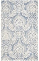 Safavieh Micro-Loop Mlp512M Blue / Ivory Area Rug